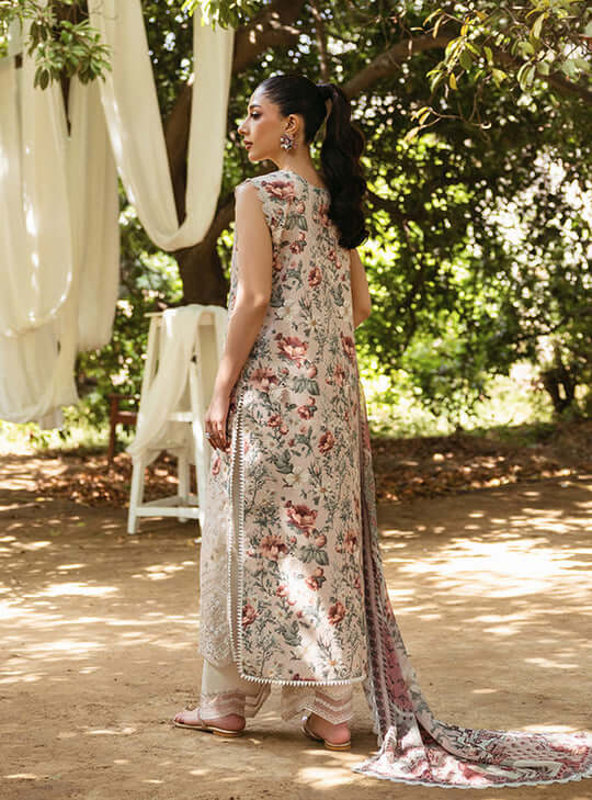 3PC Lawn Printed Shirt With Digital Printed Dupatta - 1615 - Sapphire Studios