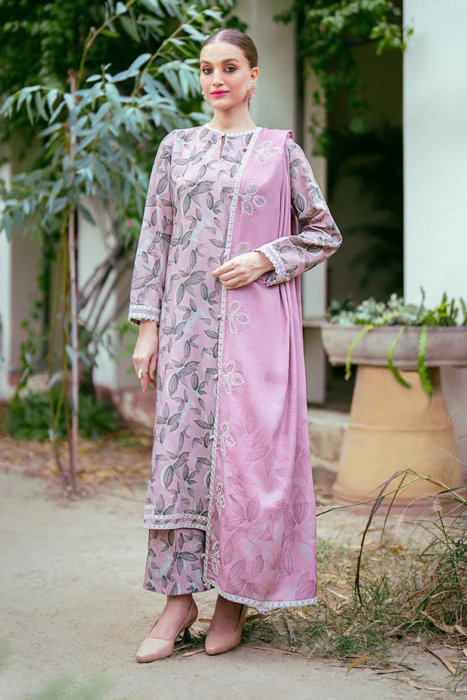 3PC - Printed Lawn Zarri Shirt With Voile Printed Dupatta - 1522 - Sapphire Studios