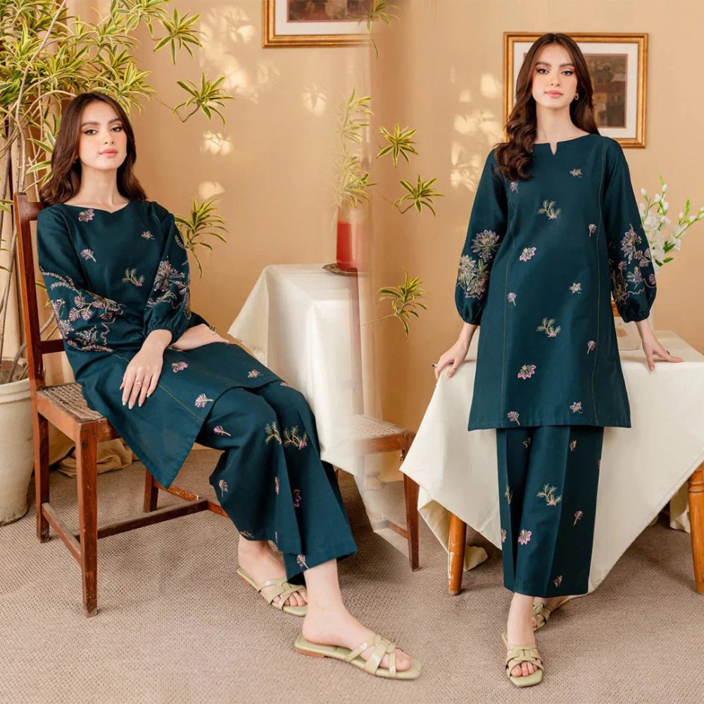 Dhanak 2PC Embroidered - 112 - Sapphire Studios