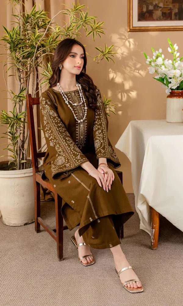 Dhanak 2PC Embroidered - 185 - Sapphire Studios