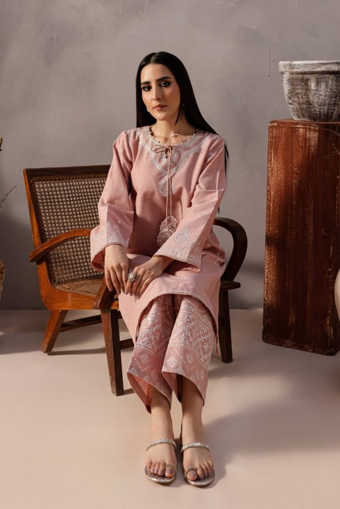 Dhanak - 2pc Embroidered - 3288 - Sapphire Studios