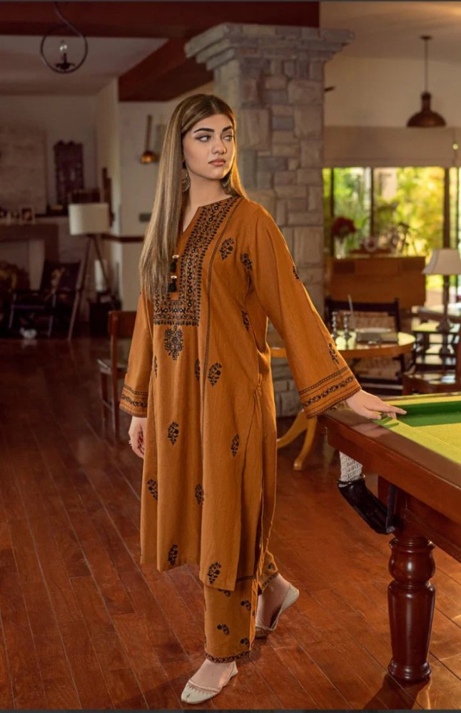 Dhanak - 2pc Embroidered - 3543 - Sapphire Studios