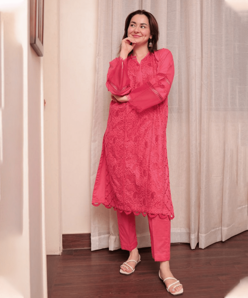 Dhanak 2PC Embroidered  -  696 - Sapphire Studios