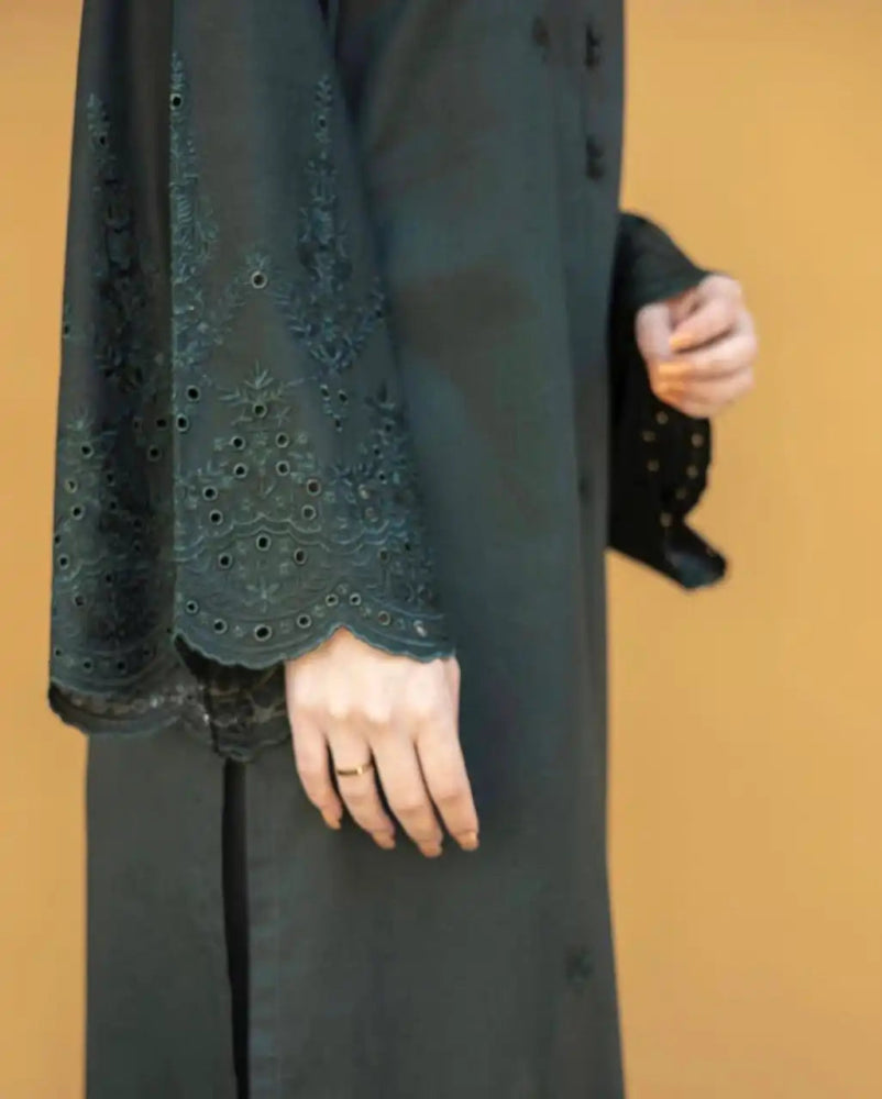 Dhanak - 3PC Embroidered Shirt with Chiffon Plain Dyed Dupatta - 361 - Sapphire Studios