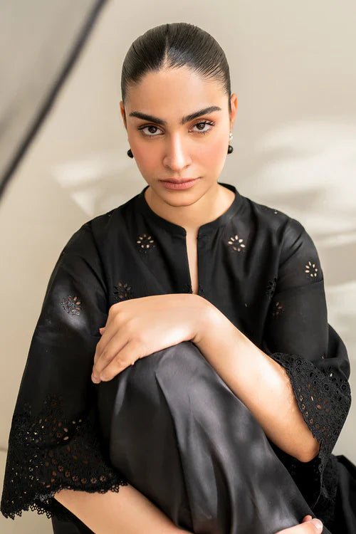 Dhanak 3PC Embroidered With Chiffon Dupatta - 152 - Sapphire Studios