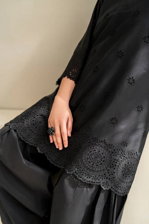 Dhanak 3PC Embroidered With Chiffon Dupatta - 152 - Sapphire Studios