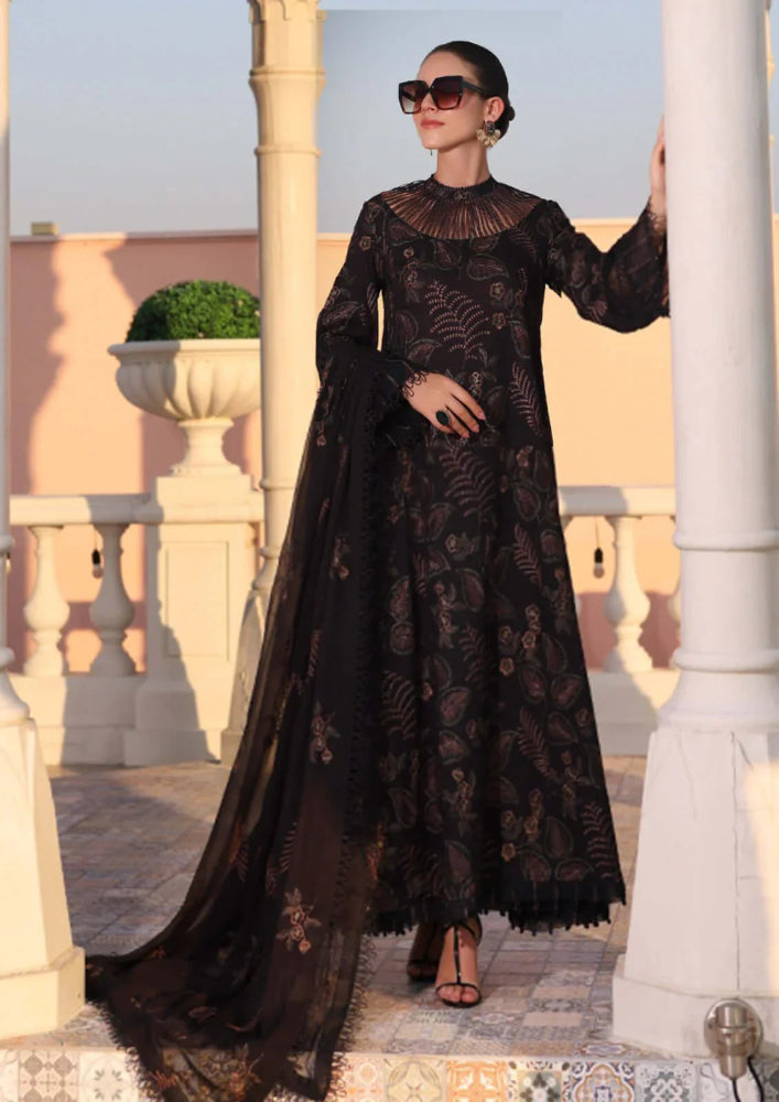 Dhanak 3PC Embroidered With Chiffon Embroidered Dupatta - 159 - Sapphire Studios
