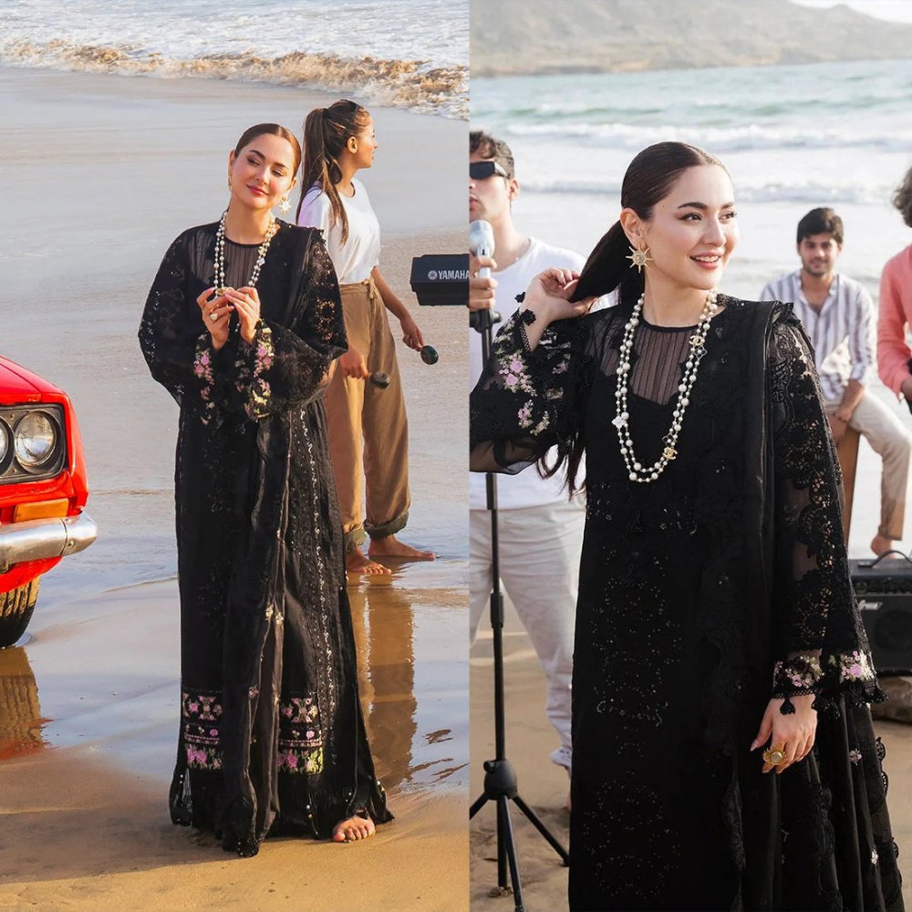 Dhanak 3PC Embroidered With Organza Embroidered Dupatta - 163 - Sapphire Studios