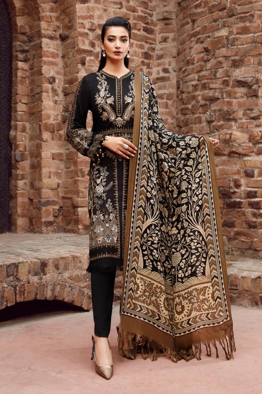 Lawn - 3PC Embroidered Shirt with Digital Printed Jacquard Dupatta - 1171 - Sapphire Studios