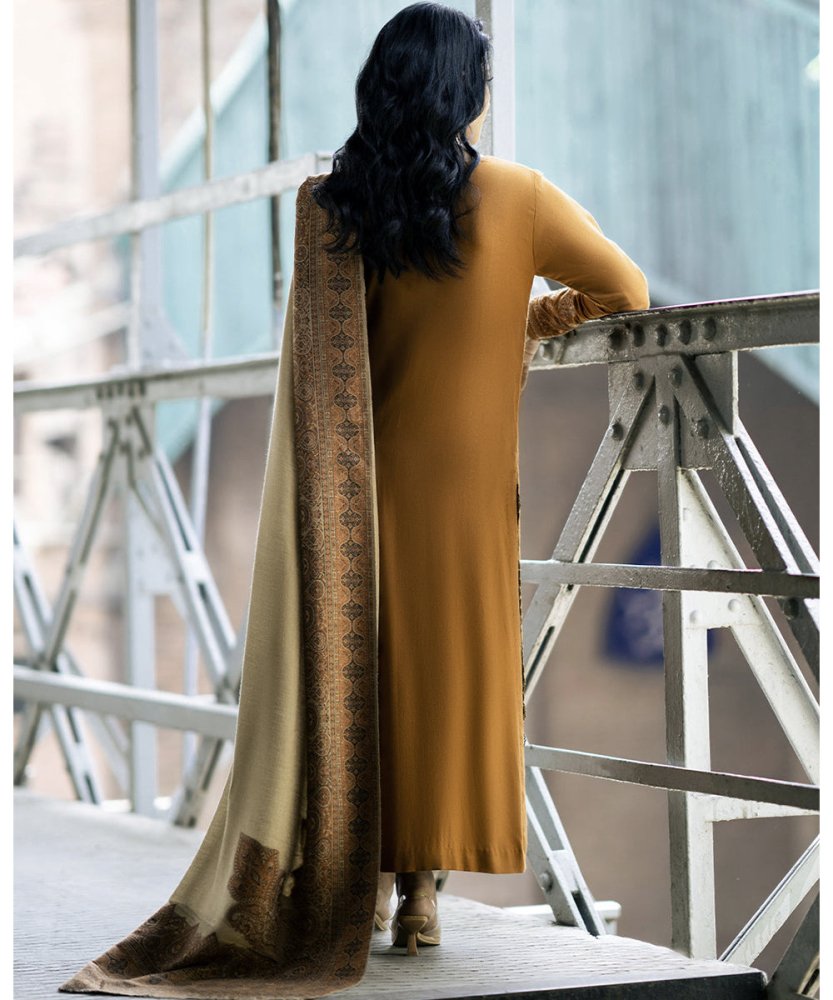 Lawn - 3PC Embroidered Shirt with Digital Printed Jacquard Dupatta - 1184 - Sapphire Studios