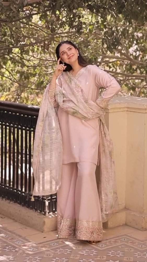 Lawn - 3PC Embroidered Shirt with Digital Printed Jacquard Dupatta - 1422 - Sapphire Studios