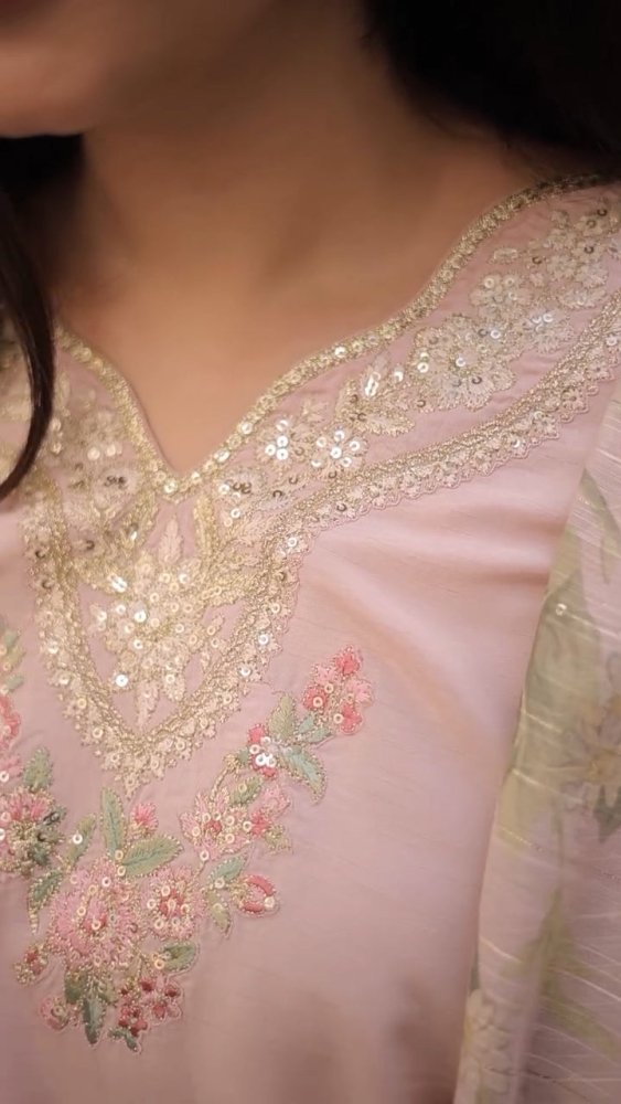 Lawn - 3PC Embroidered Shirt with Digital Printed Jacquard Dupatta - 1422 - Sapphire Studios