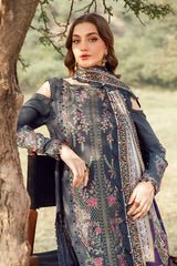 Lawn - 3PC Embroidered with Digital Printed Dupatta - 1075 - Sapphire Studios