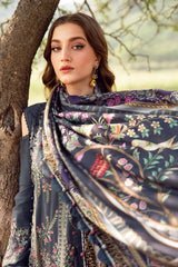 Lawn - 3PC Embroidered with Digital Printed Dupatta - 1075 - Sapphire Studios