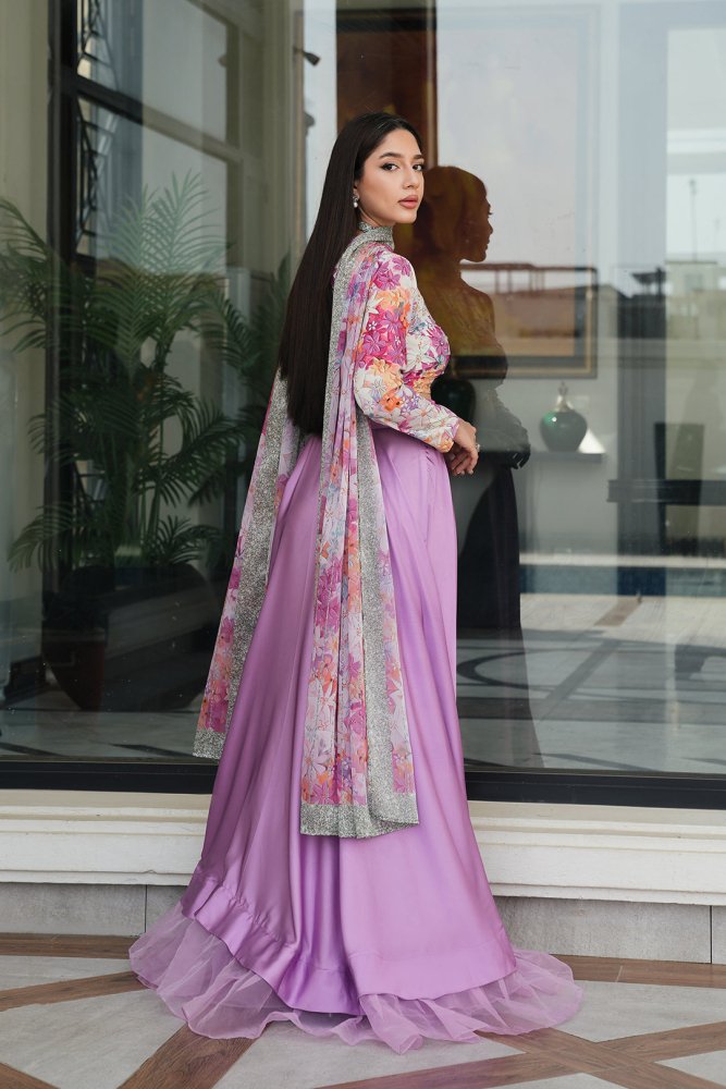 LULUSAR Silk 3PC Digital Printed - 872 - Sapphire Studios