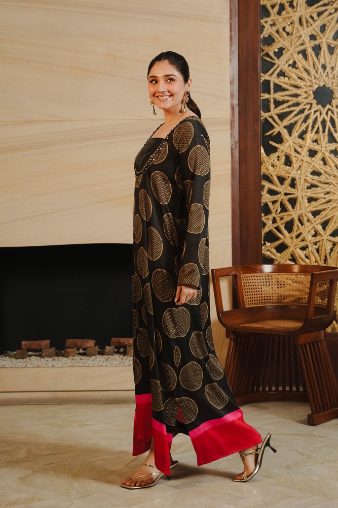 LULUSAR Silk 3PC Digital Printed - 877 - Sapphire Studios