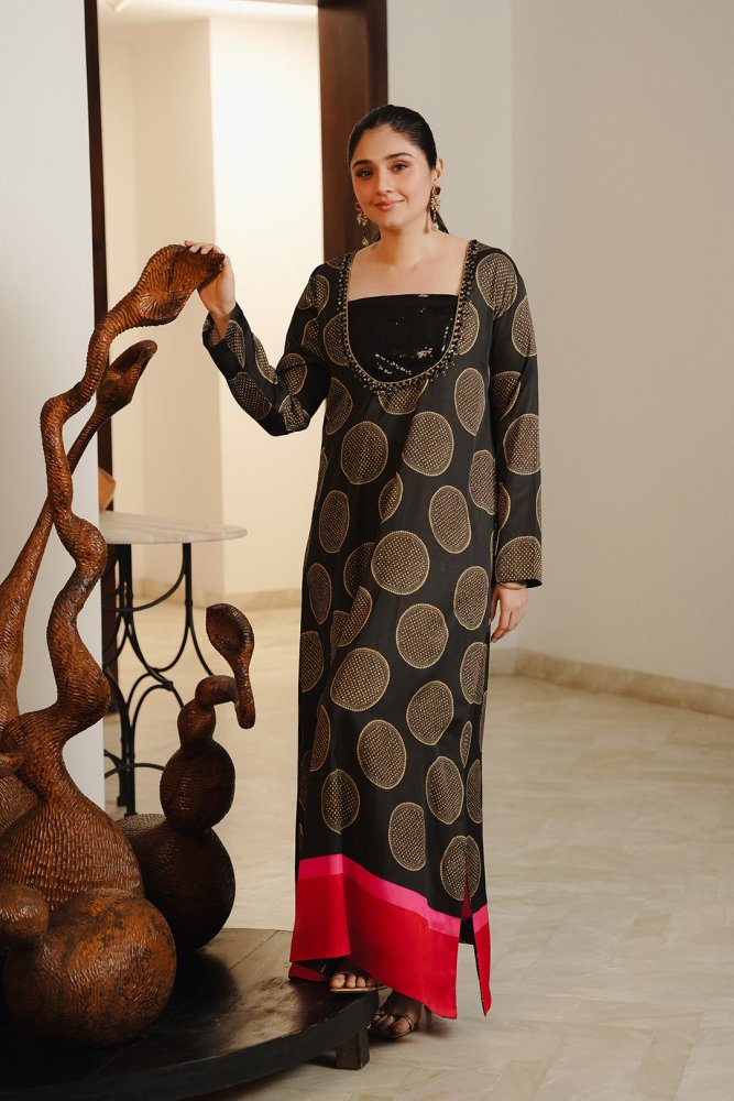 LULUSAR Silk 3PC Digital Printed - 877 - Sapphire Studios