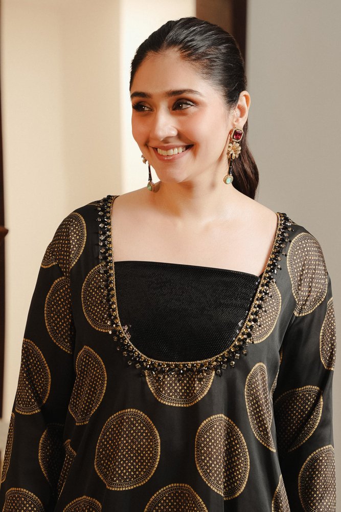 LULUSAR Silk 3PC Digital Printed - 877 - Sapphire Studios