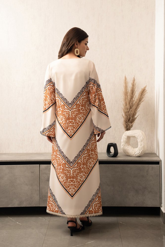 Silk 2PC Digital Printed - 851 - Sapphire Studios