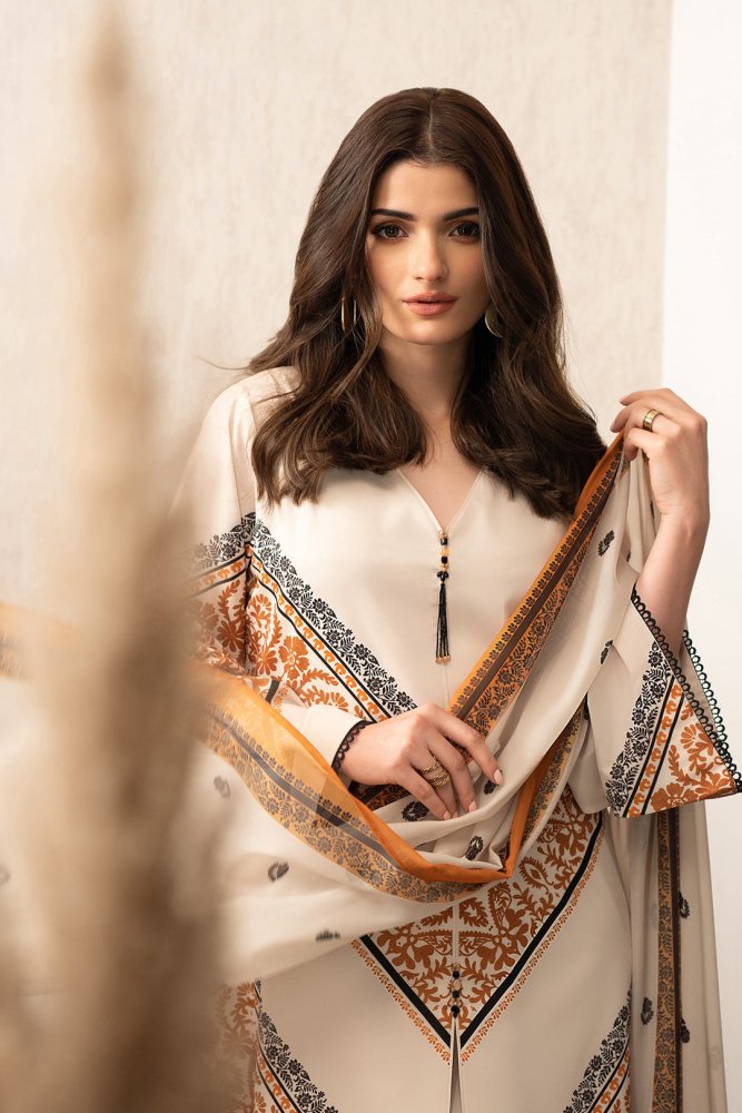 Silk 2PC Digital Printed - 851 - Sapphire Studios