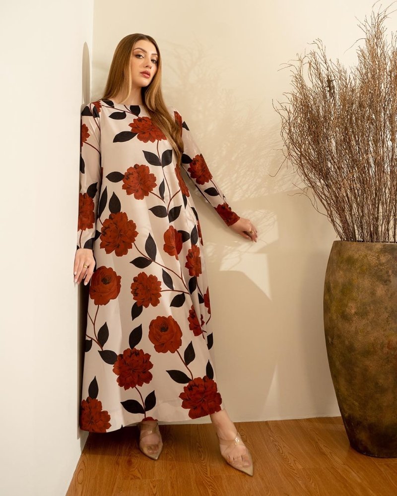 Silk 2PC Digital Printed - 856 - Sapphire Studios