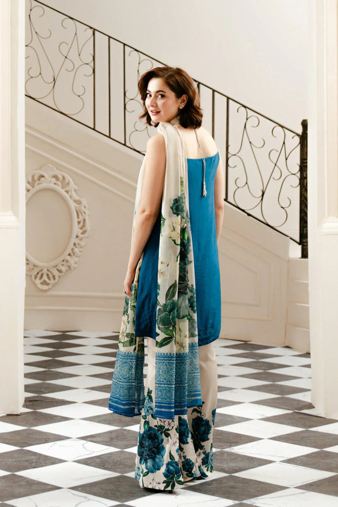 Silk 3PC Digital Printed - 869 - Sapphire Studios